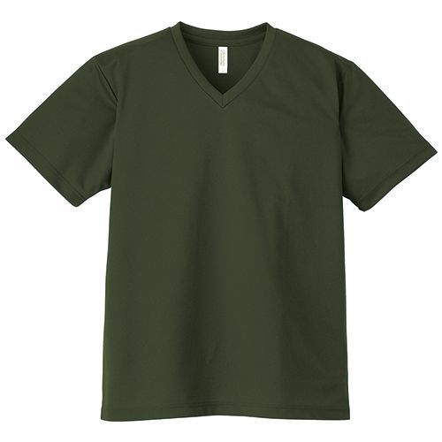 00337 4.4オンス ドライ Vネック Tシャツ